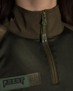 Футболка тактична бойова жіноча BEZET Combat хакі