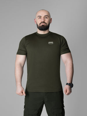 Футболка швидкосохнуча тактична BEZET Basic хакі
