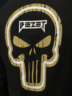 Кофта світшот BEZET Skull Unit чорний