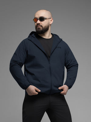 Куртка вітрівка BEZET Solguard UV 100 синій