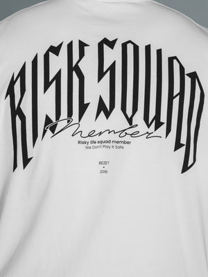 Футболка BEZET RISK SQUAD білий