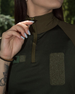 Футболка тактична бойова жіноча BEZET Combat хакі