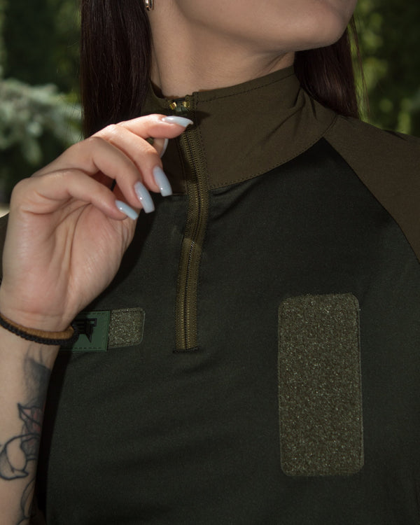Футболка тактична бойова жіноча BEZET Combat хакі
