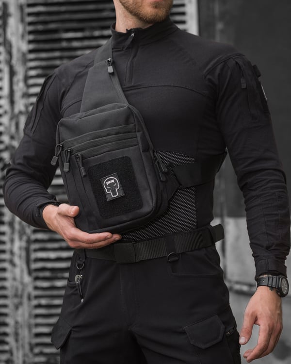 Месенджер BEZET Holster чорний