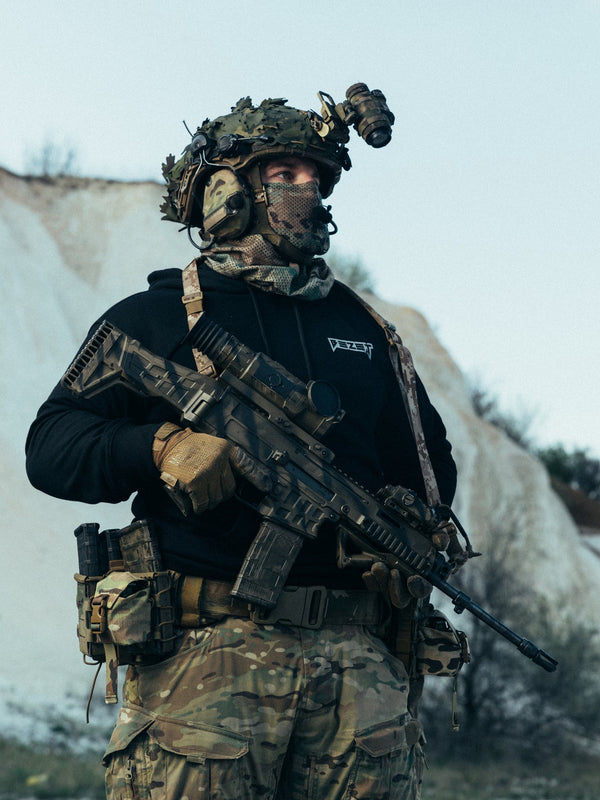 Худі BEZET Soldier чорний