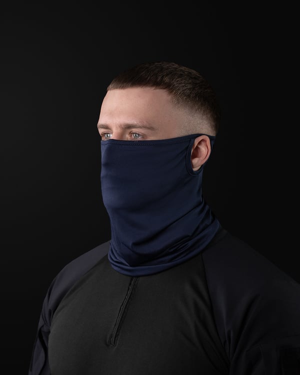 Баф тактичний BEZET темно-синій