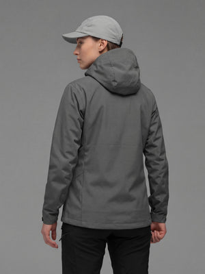 Куртка жіноча вітрівка BEZET WindBreaker сірий