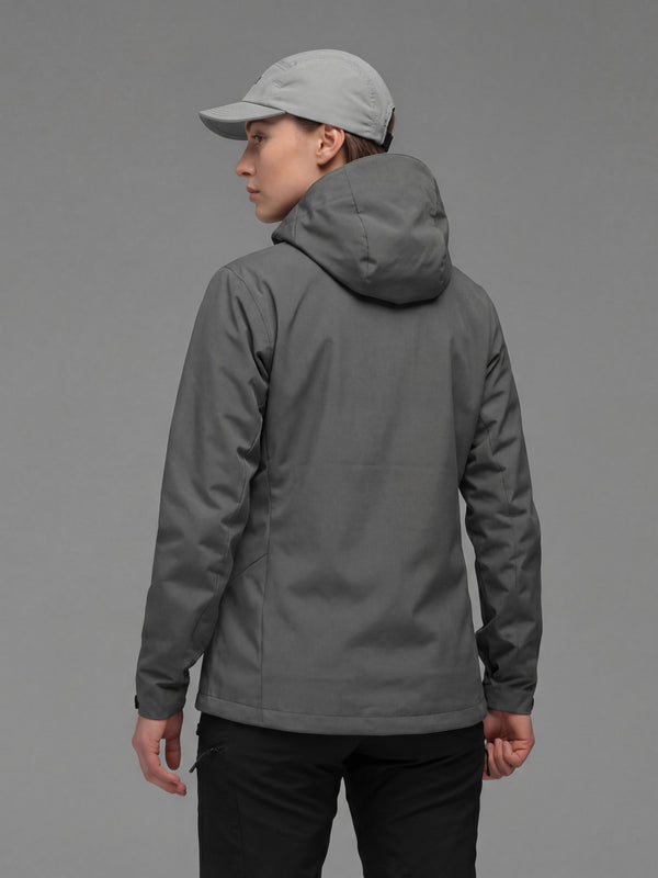 Куртка жіноча вітрівка BEZET WindBreaker сірий