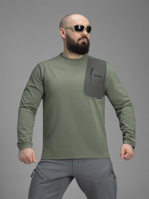 Кофта BEZET ActiveFlex хакі