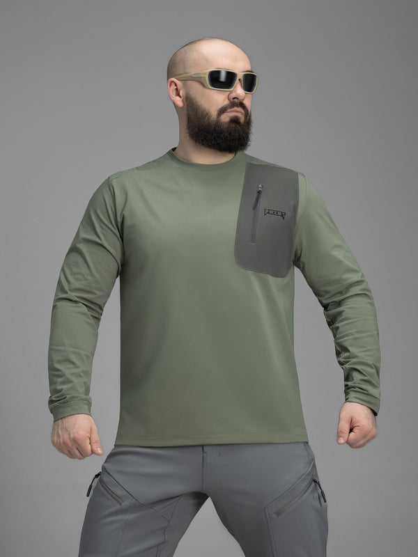 Кофта BEZET ActiveFlex хакі
