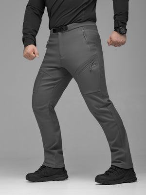 Штани карго тактичні Softshell BEZET Techwear сірий