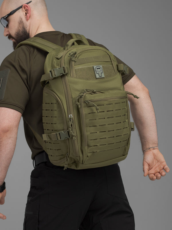 Рюкзак тактичний BEZET Soldier хакі