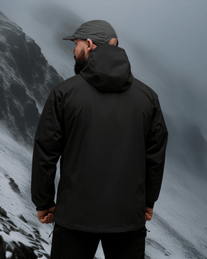 Куртка вітрівка BEZET WindBreaker чорний