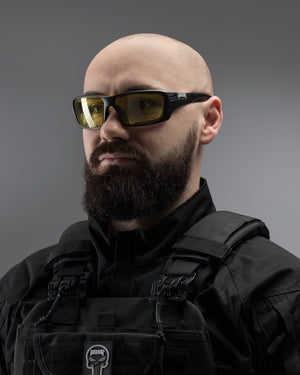 Окуляри тактичні BEZET Shadow чорний