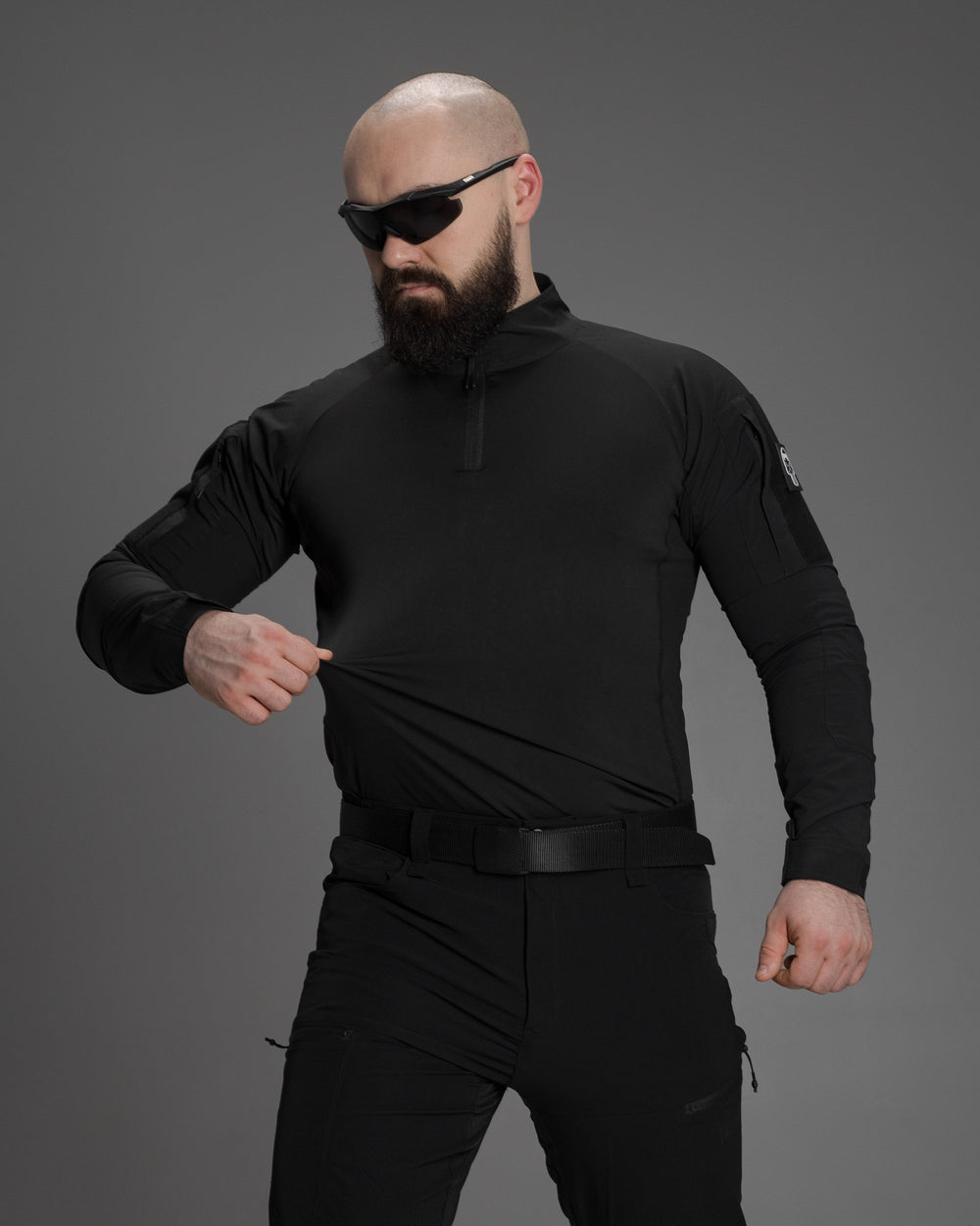 Сорочка тактична чоловіча BEZET Combat чорний