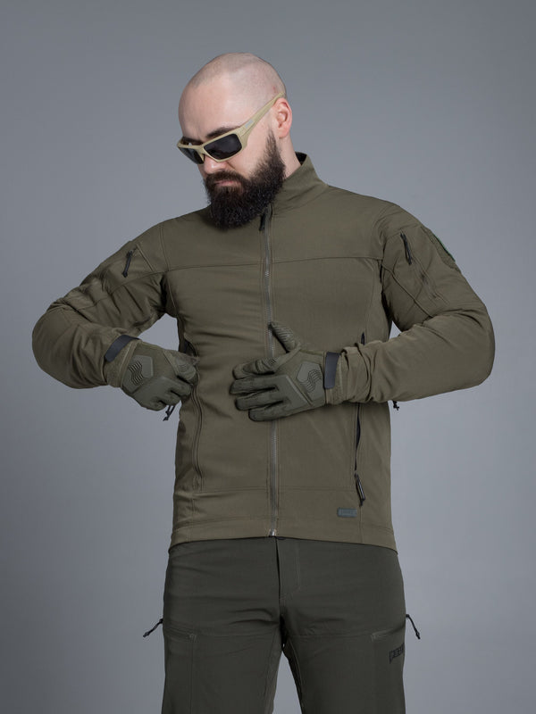 Куртка вітрівка BEZET Force хакі