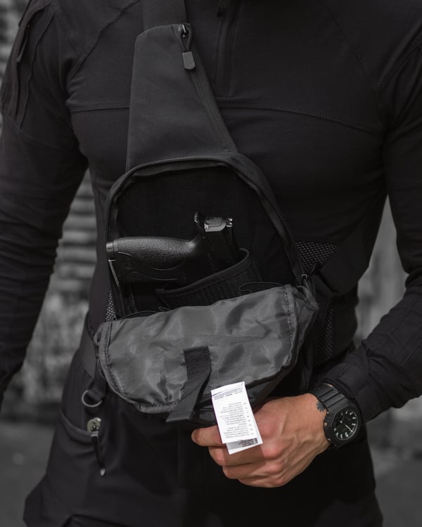 Месенджер BEZET Holster чорний