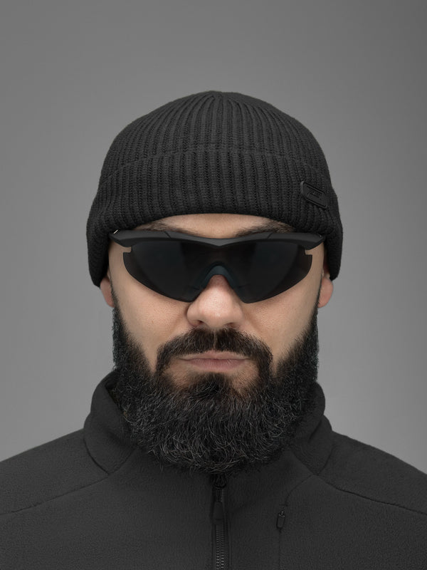 Шапка в'язана BEZET Patrol чорний