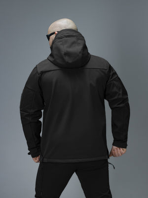 Куртка Softshell BEZET Робокоп GEN.III чорний