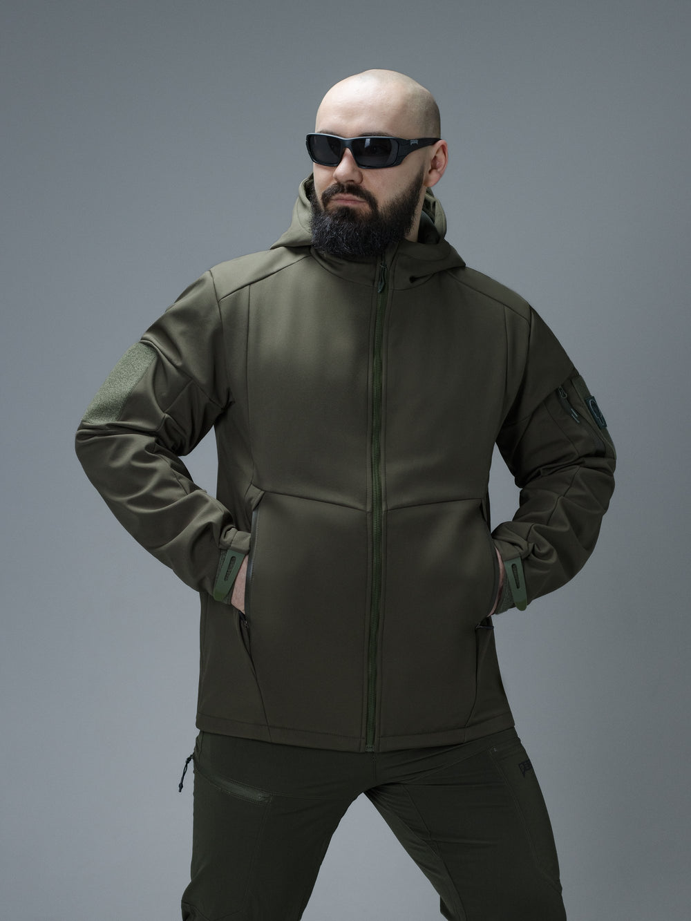 Куртка Softshell BEZET Робокоп GEN.III хакі