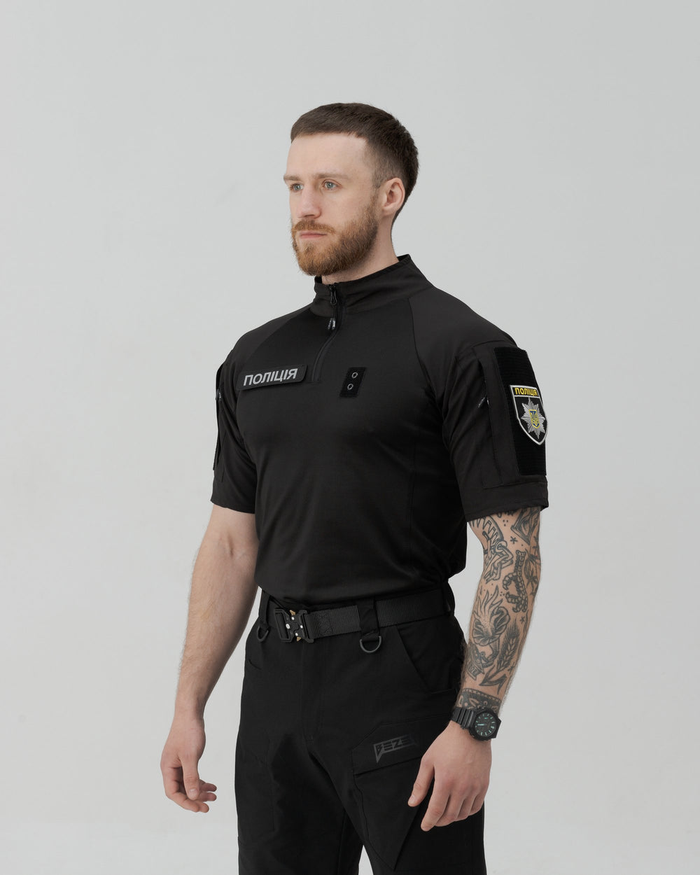 Футболка тактична чоловіча BEZET Combat чорний