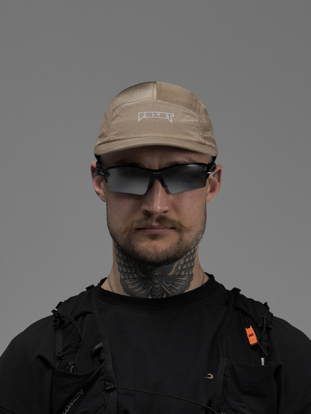 Бейсболка BEZET Solguard пісочний