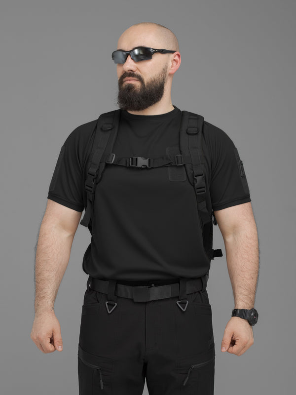 Рюкзак тактичний BEZET Soldier чорний