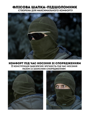 Шапка-підшоломник BEZET хакі