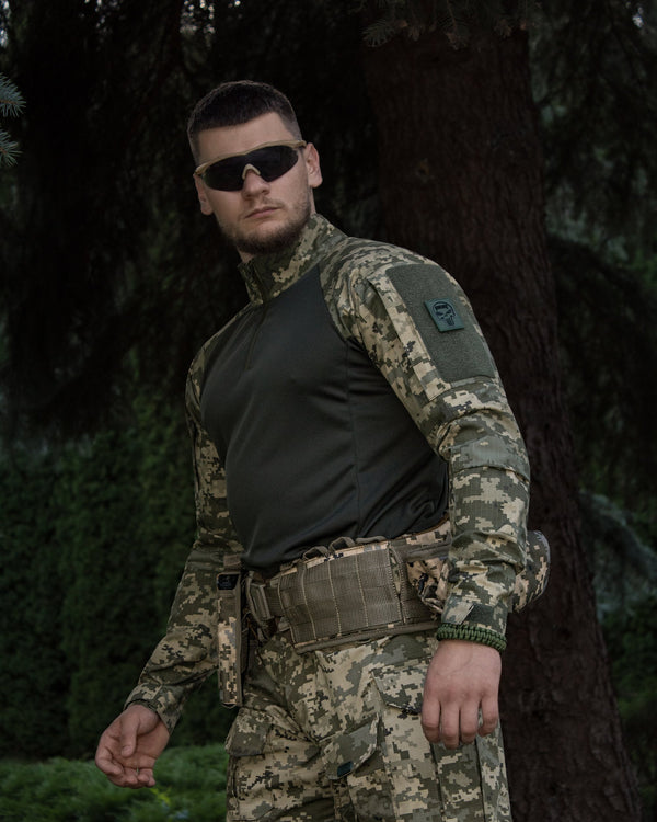 Сорочка тактична бойова BEZET Combat піксель