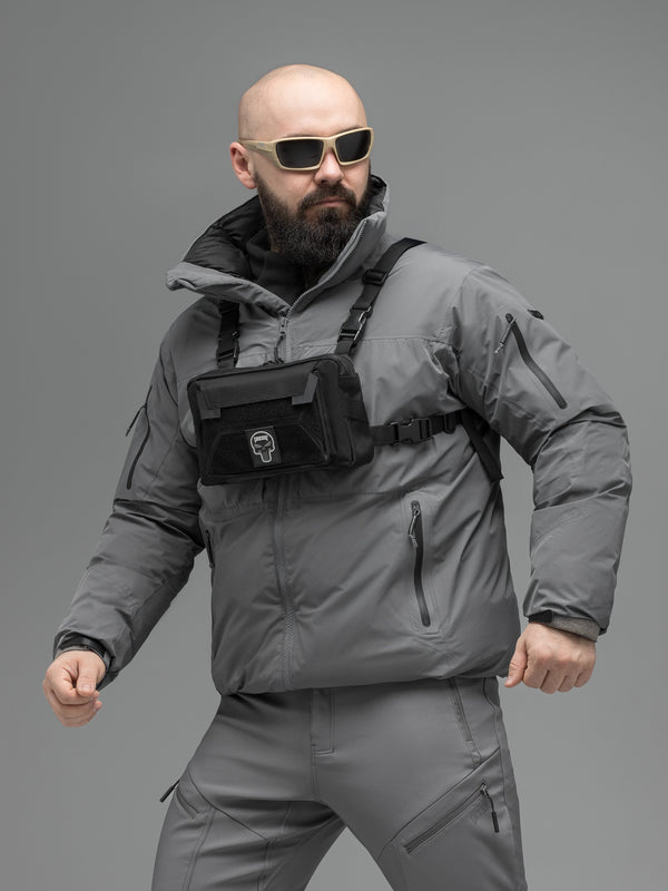 Нагрудна сумка BEZET Patrol чорний