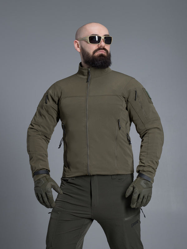 Куртка вітрівка BEZET Force хакі