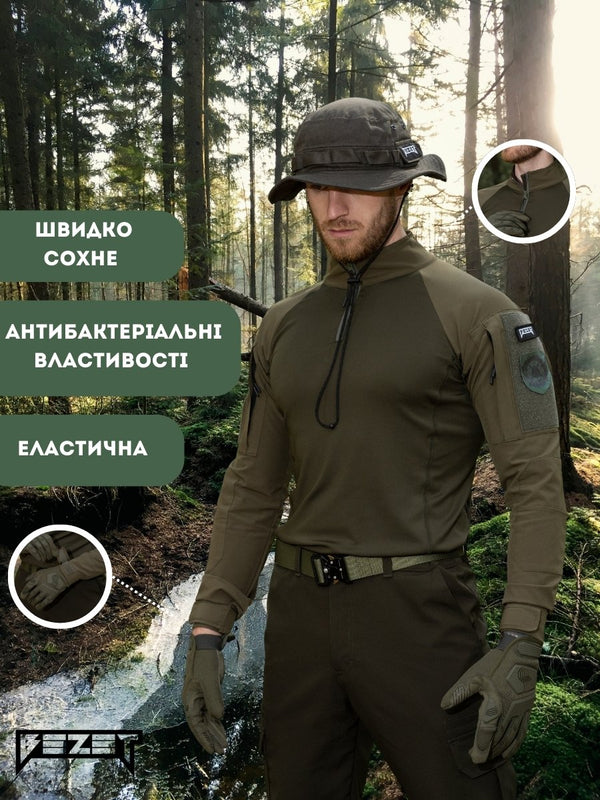 Сорочка тактична BEZET Combat хакі
