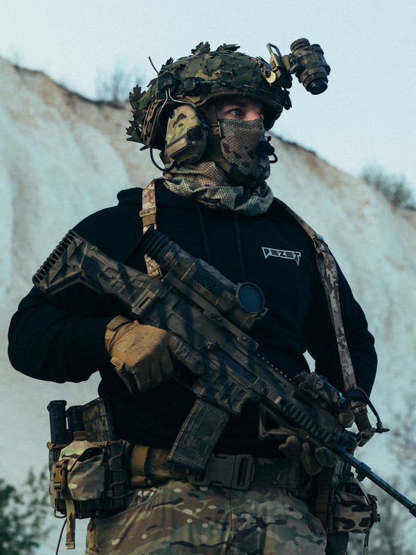Худі BEZET Soldier чорний