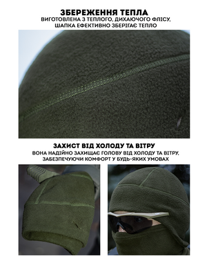 Шапка-підшоломник BEZET хакі