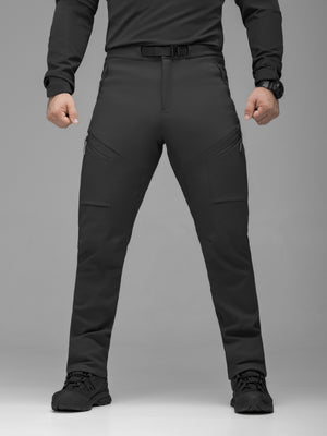 Штани карго тактичні Softshell BEZET Techwear чорний