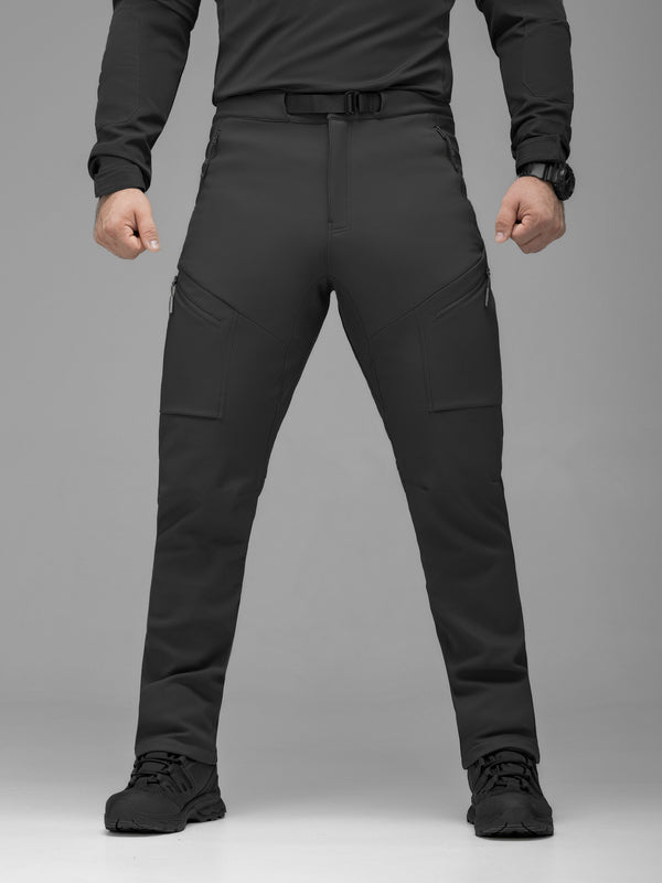 Штани карго тактичні Softshell BEZET Techwear чорний
