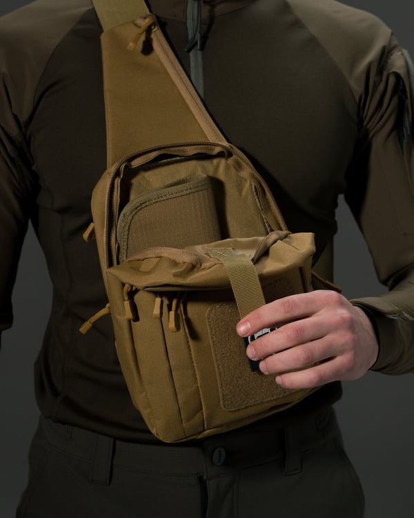 Месенджер BEZET Holster пісочний