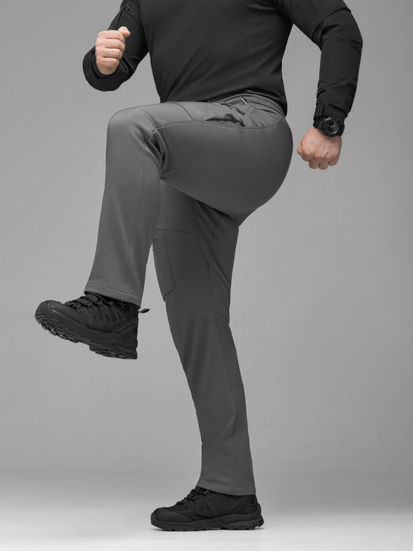 Штани карго тактичні Softshell BEZET Techwear сірий