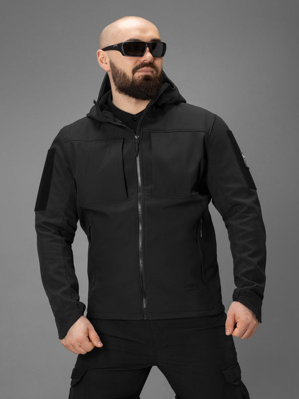 Куртка Softshell BEZET Falcon чорний