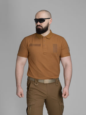 Футболка поло тактична BEZET койот