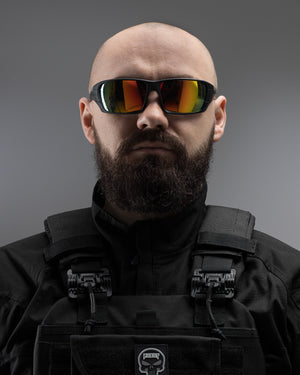 Окуляри тактичні BEZET Shadow чорний