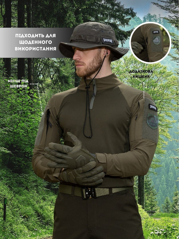 Сорочка тактична BEZET Combat хакі