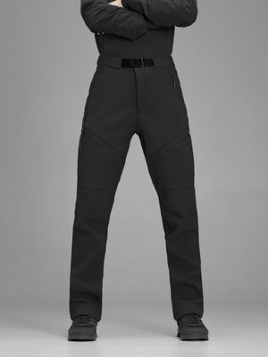 Штани карго тактичні жіночі Softshell BEZET Techwear чорний