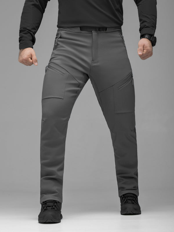 Штани карго тактичні Softshell BEZET Techwear сірий