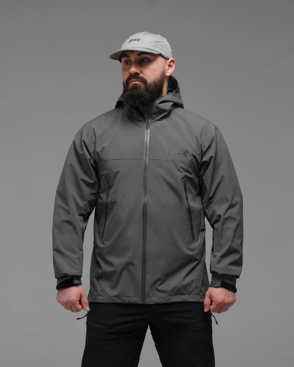 Куртка вітрівка BEZET WindBreaker сірий