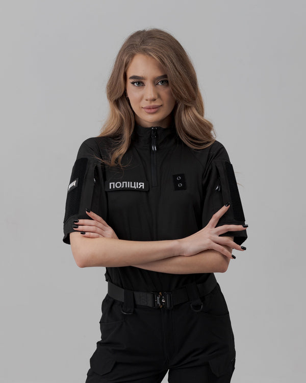 Футболка тактична жіноча BEZET Combat чорний