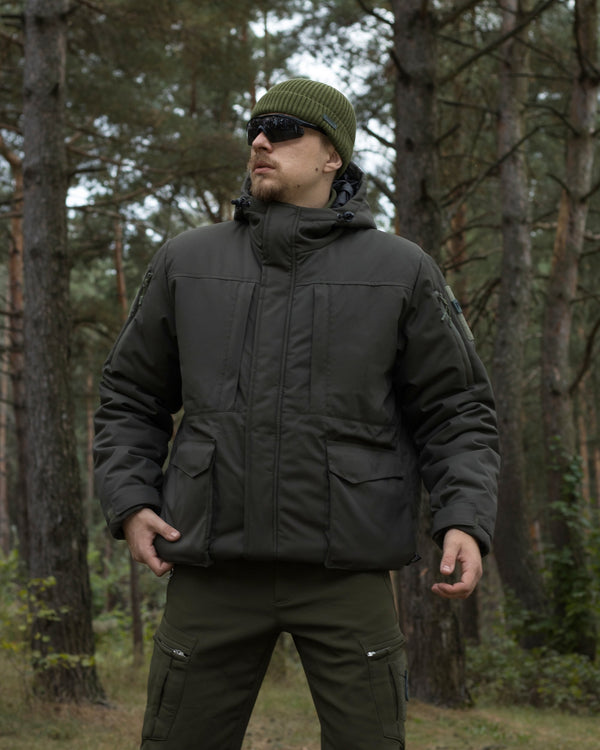 Куртка тактична зимова BEZET SnowPatrol хакі