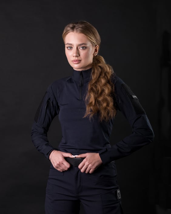 Сорочка тактична жіноча BEZET Combat синій