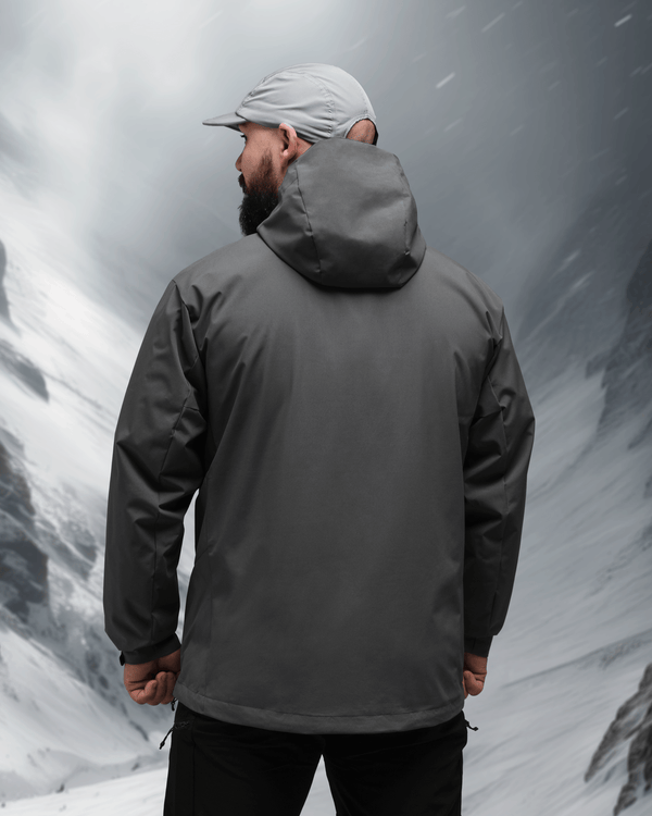 Куртка вітрівка BEZET WindBreaker сірий