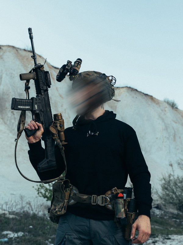 Худі BEZET Fighter чорний